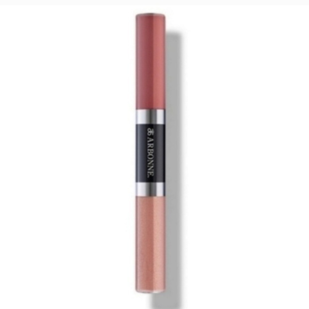 Arbonne Matte & Finish Lip Duo *AMARYLLIS*  0.09oz. NEW